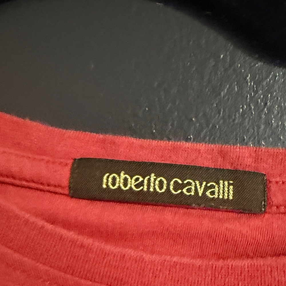 Roberto Cavalli Bold Red Eagle Tee - image 3